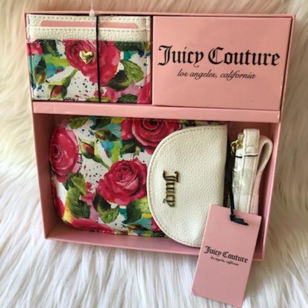Juicy Couture Crossbody Bag & Card Wallet Boxed Set